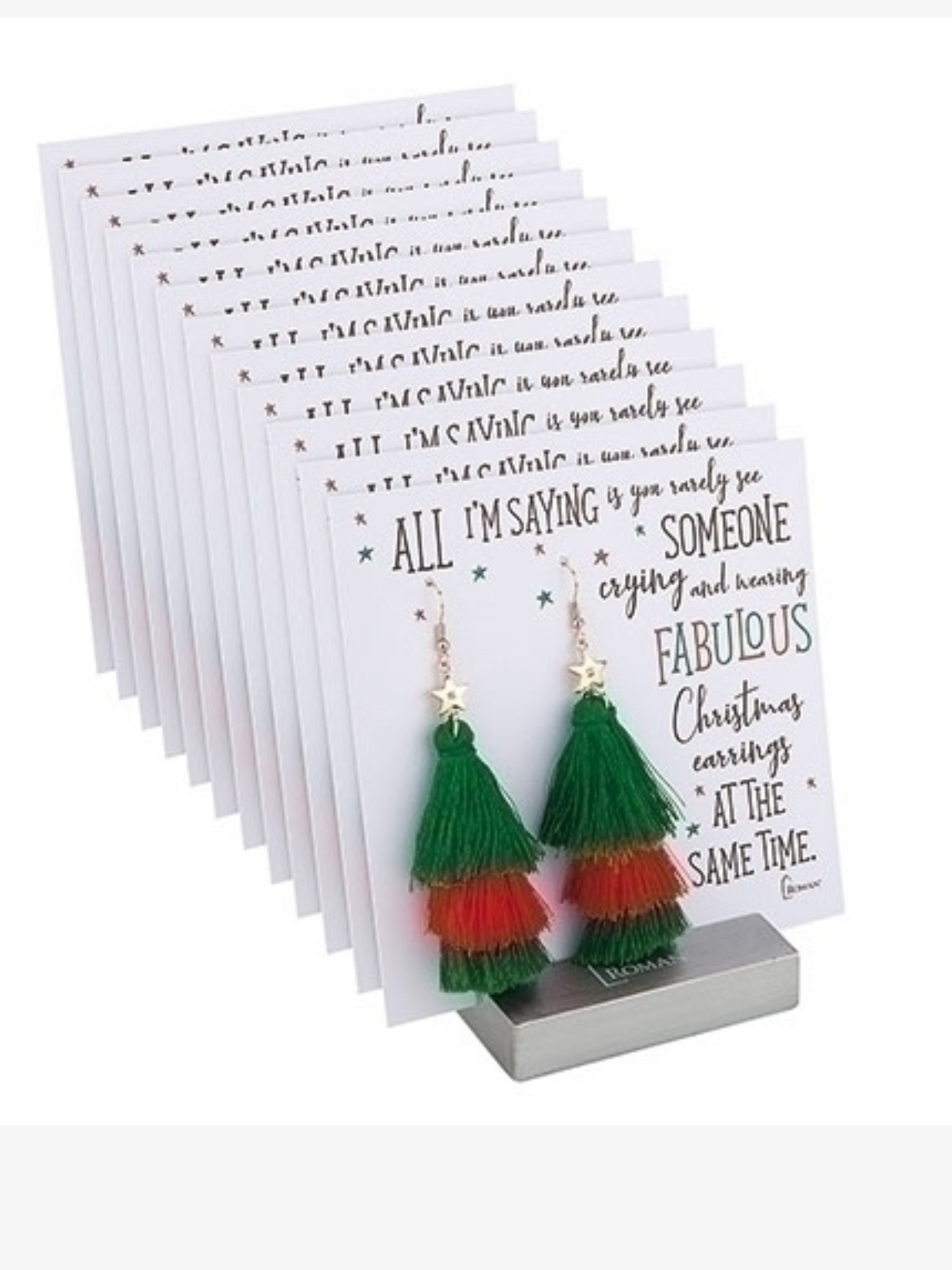 Christmas Tassel Earrings