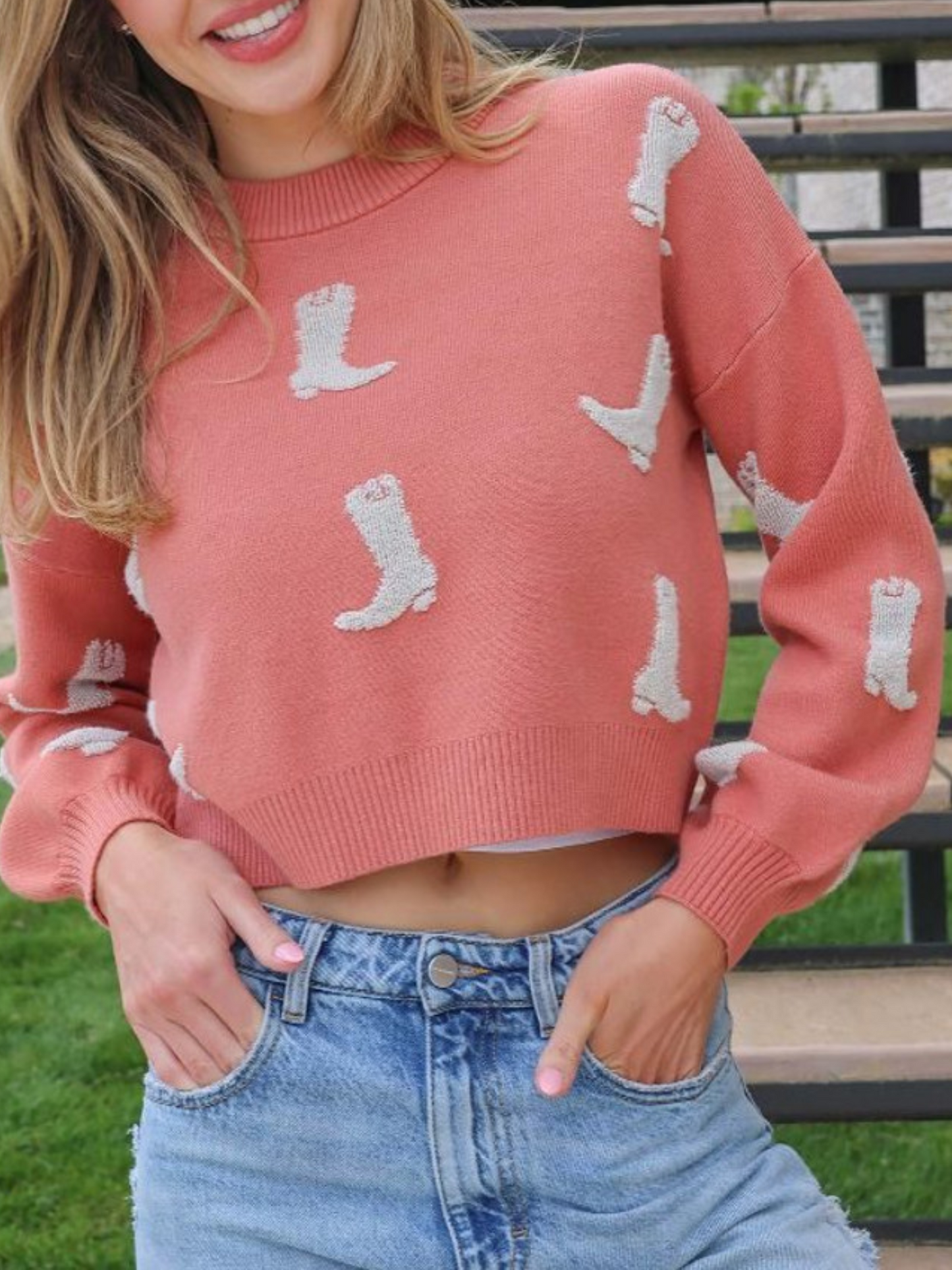 Simply Southern Cropped Sweater