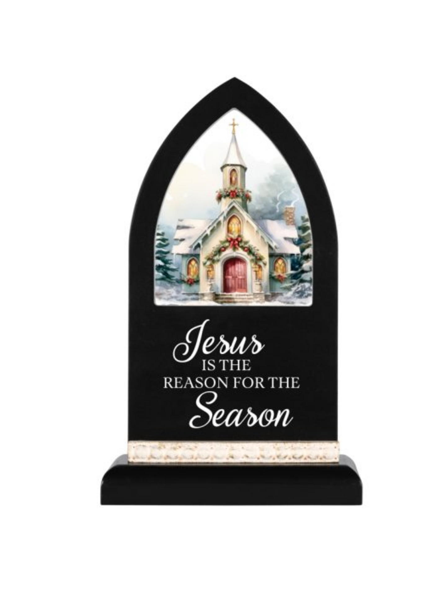 Jesus Is The Reason Beaded Window Sitter