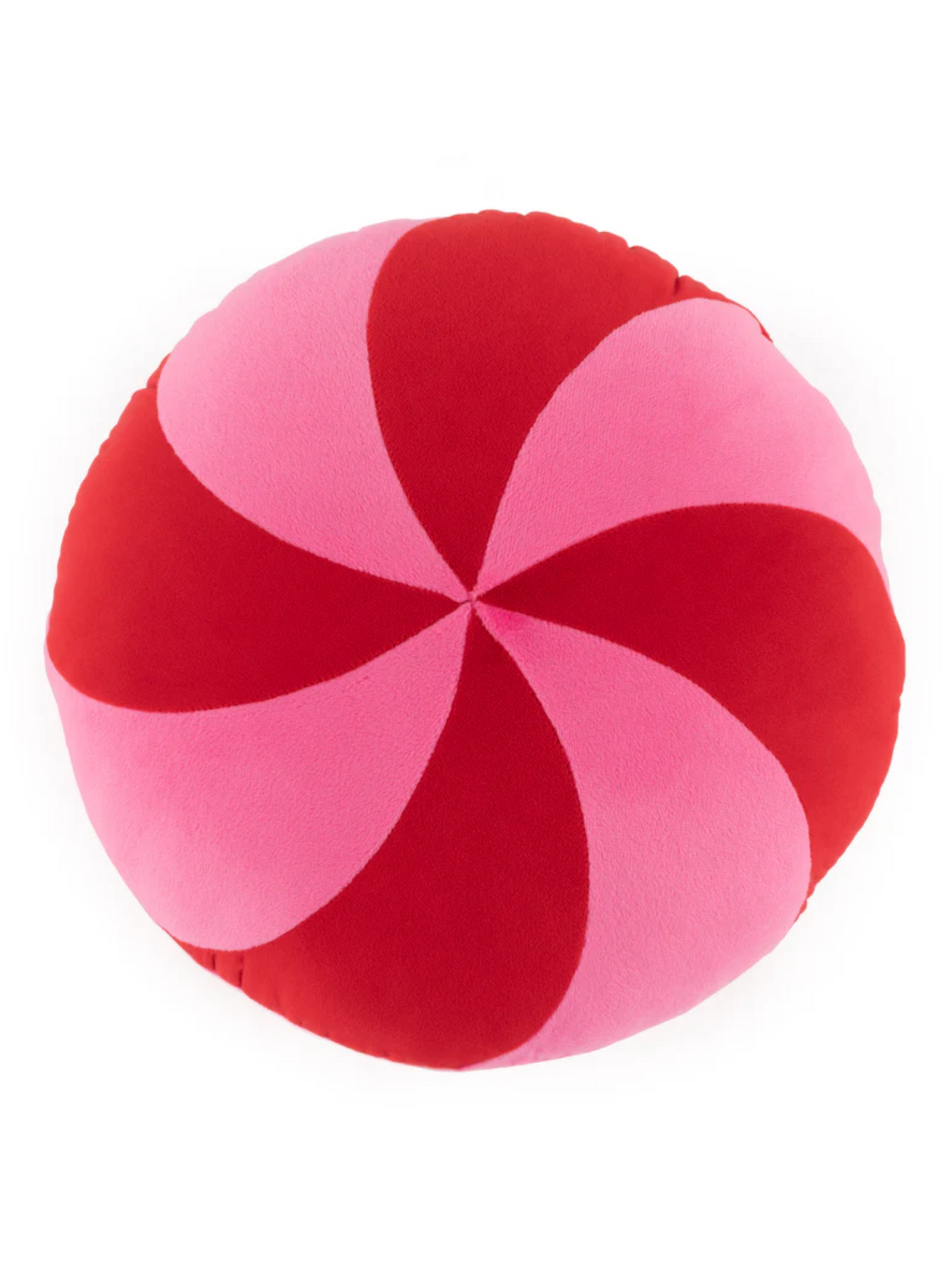 Pink & red Peppermint Candy Pillow