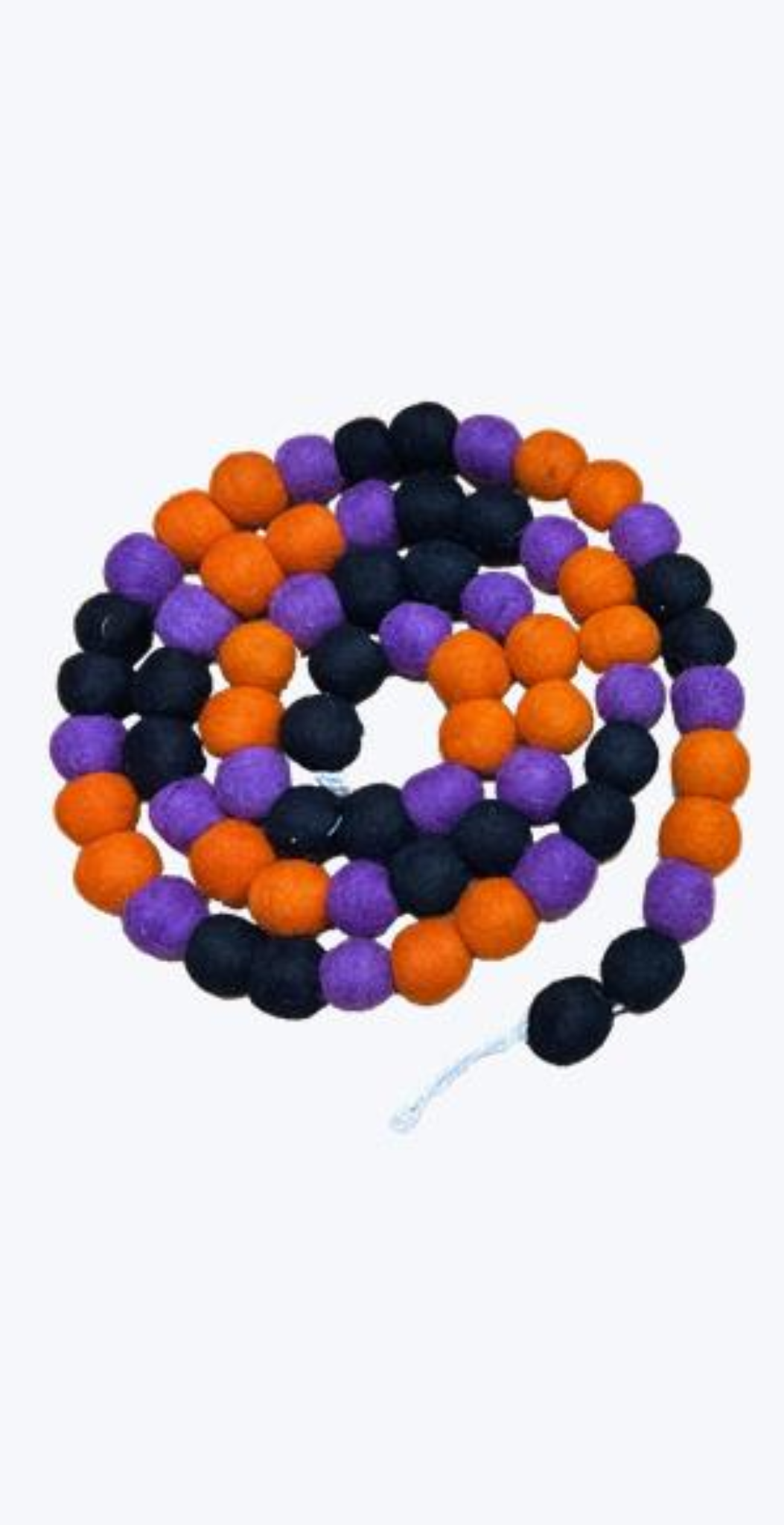 Monster Mash Wool Pom Pom Garland