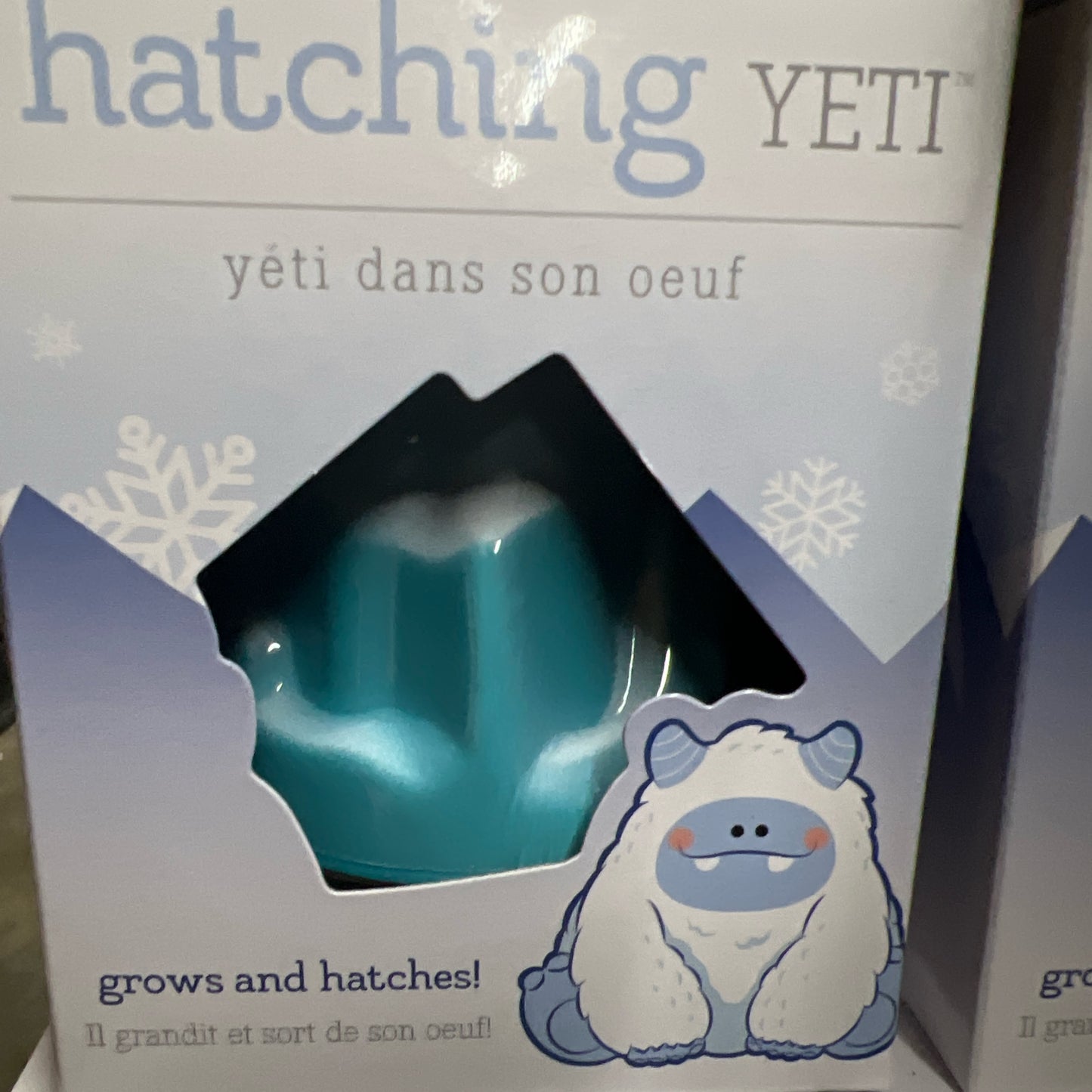 Hatching Yeti