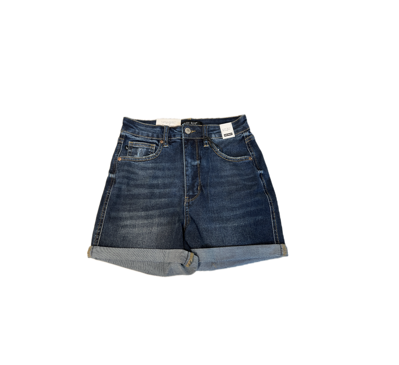 Judy Blue High Waist Tummy Control Cool Denim Shorts