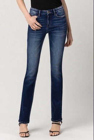 Flying Monkey Mandevilla Mid Rise Bootcut