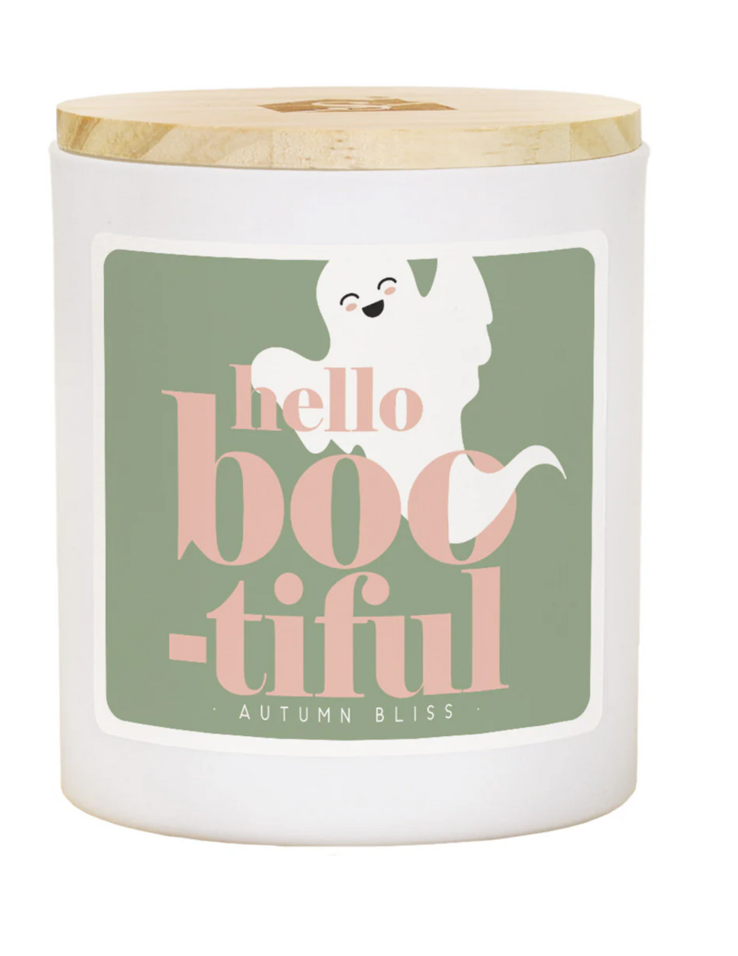 Halloween Candles With Wooden Lid