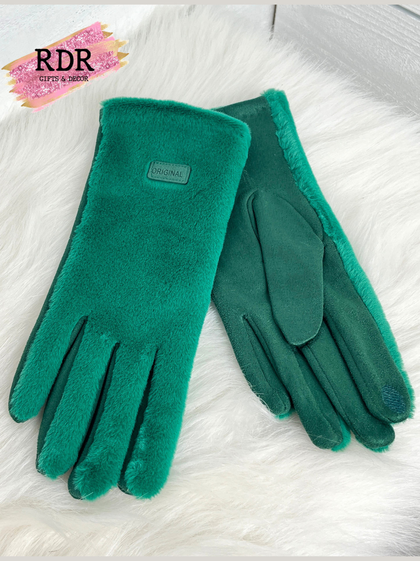 Soft Faux Fur Gloves