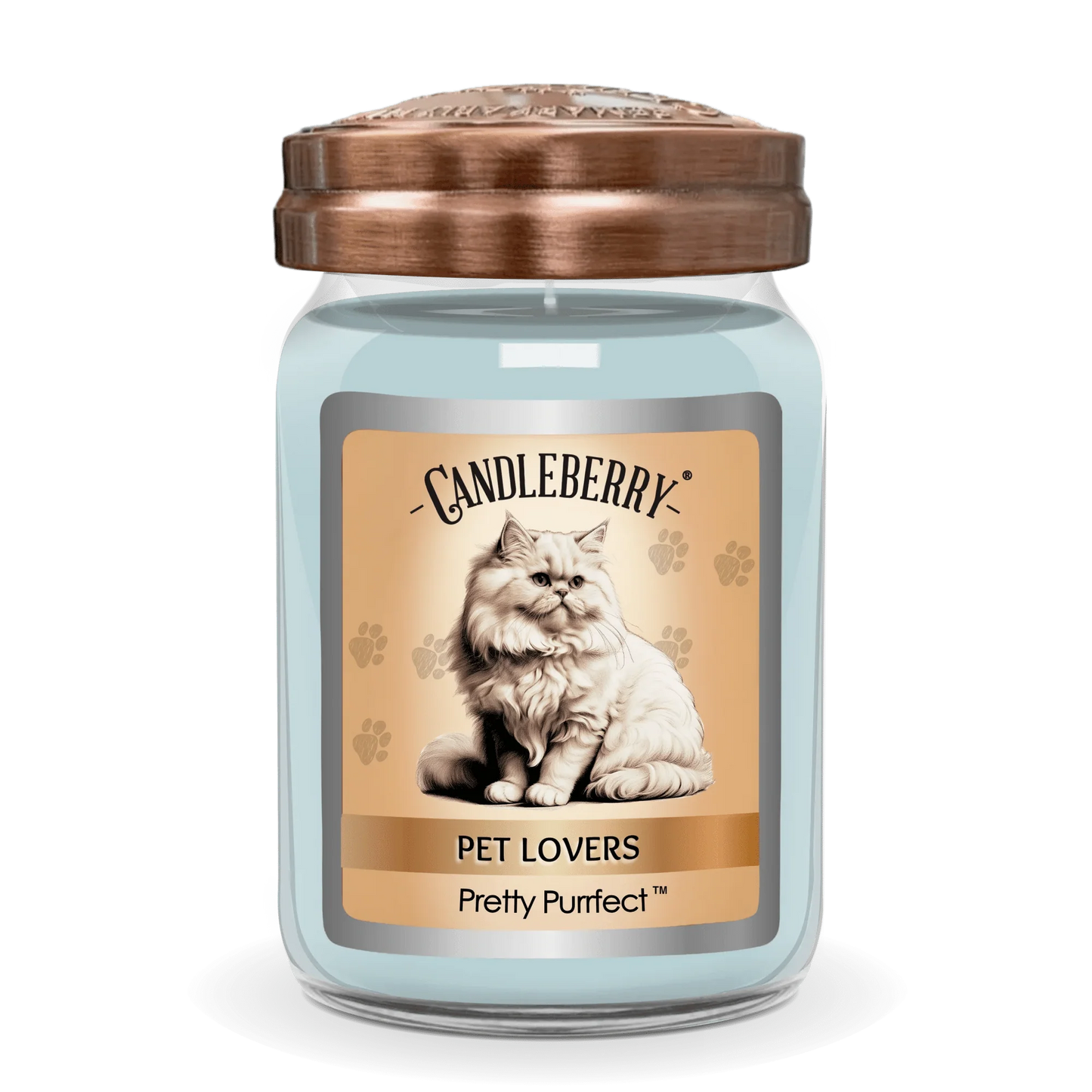 The Candleberry Company Cat Lovers Large Jar Candle