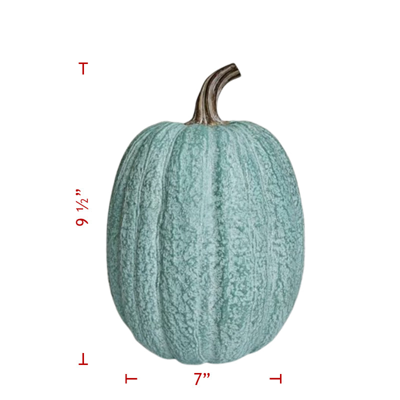 10" Poly Pumpkin Decor