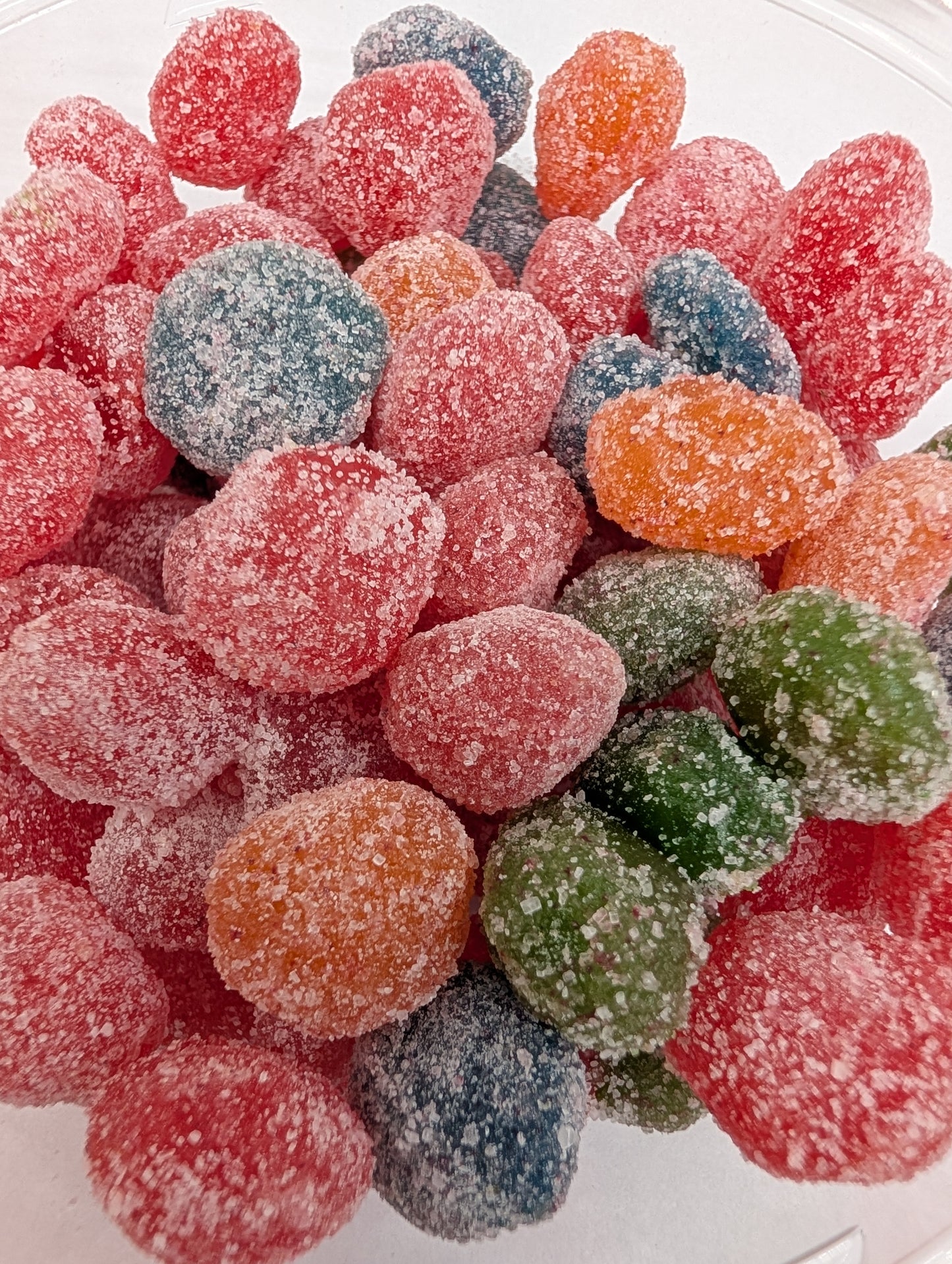 Strawberry Peach Sour Burst Bites