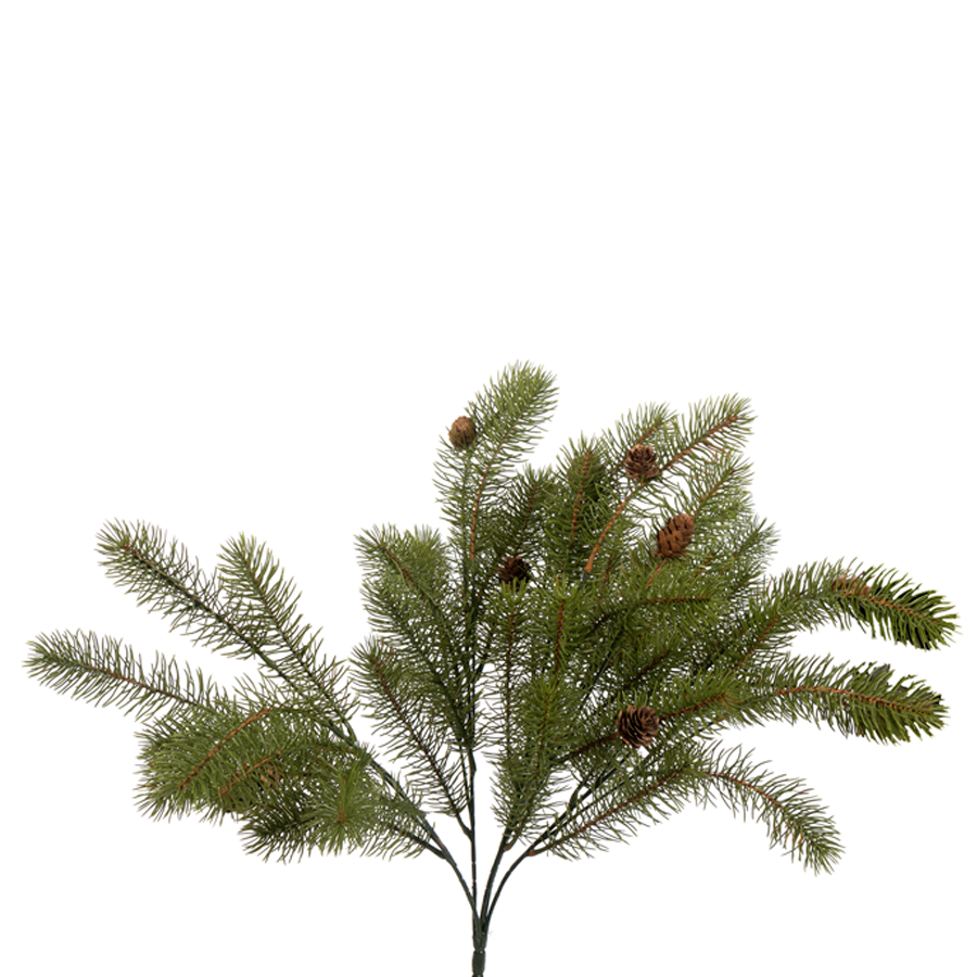 Green Angel Pine Floral Pick Decor