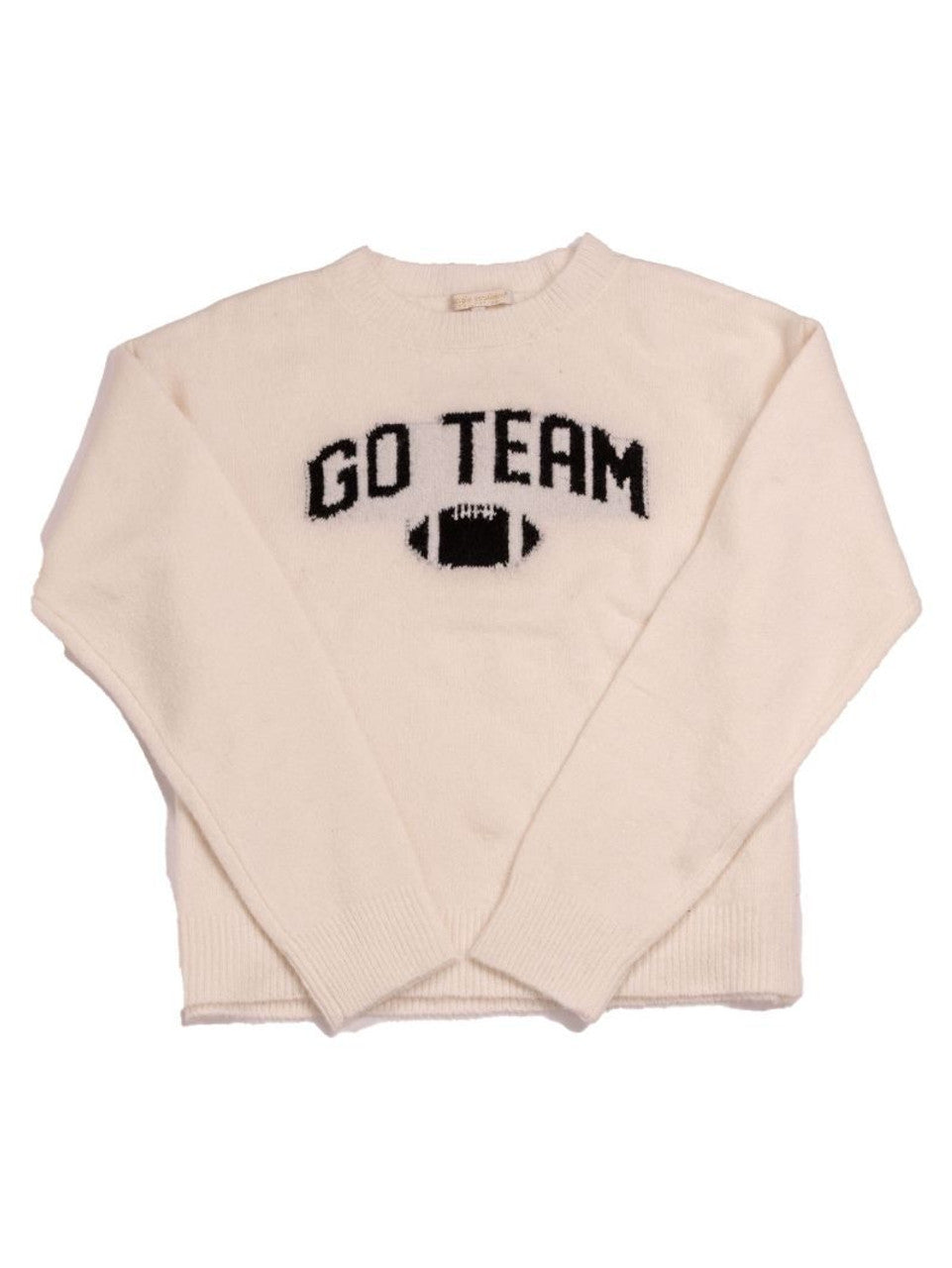 Simply Southern Anastasia White Go Team Sweatshirt