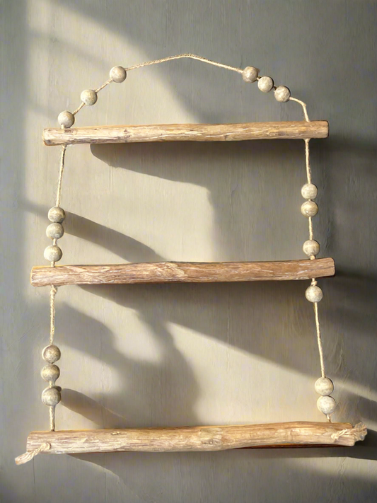 Wooden Stick Rope Towel Ladder