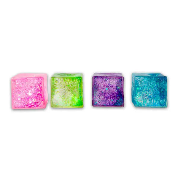 Scrunchems® Glitter Sugar Cube Stress Ball