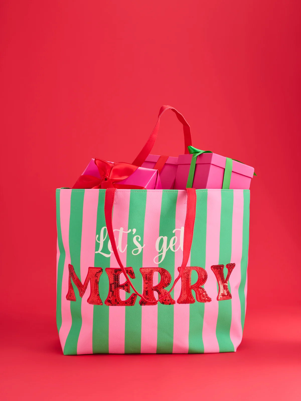 Let's Get Merry Gifting Tote Bag