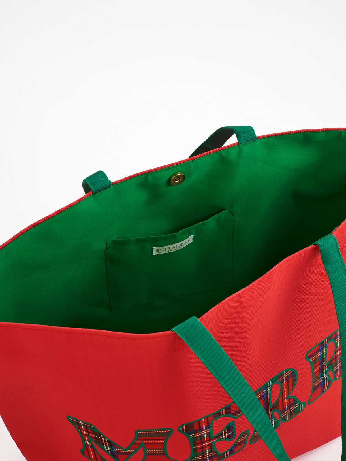 Red Merry Gifting Tote Bag