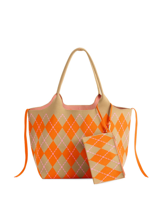 Shiraleah Robbie Argyle Tote