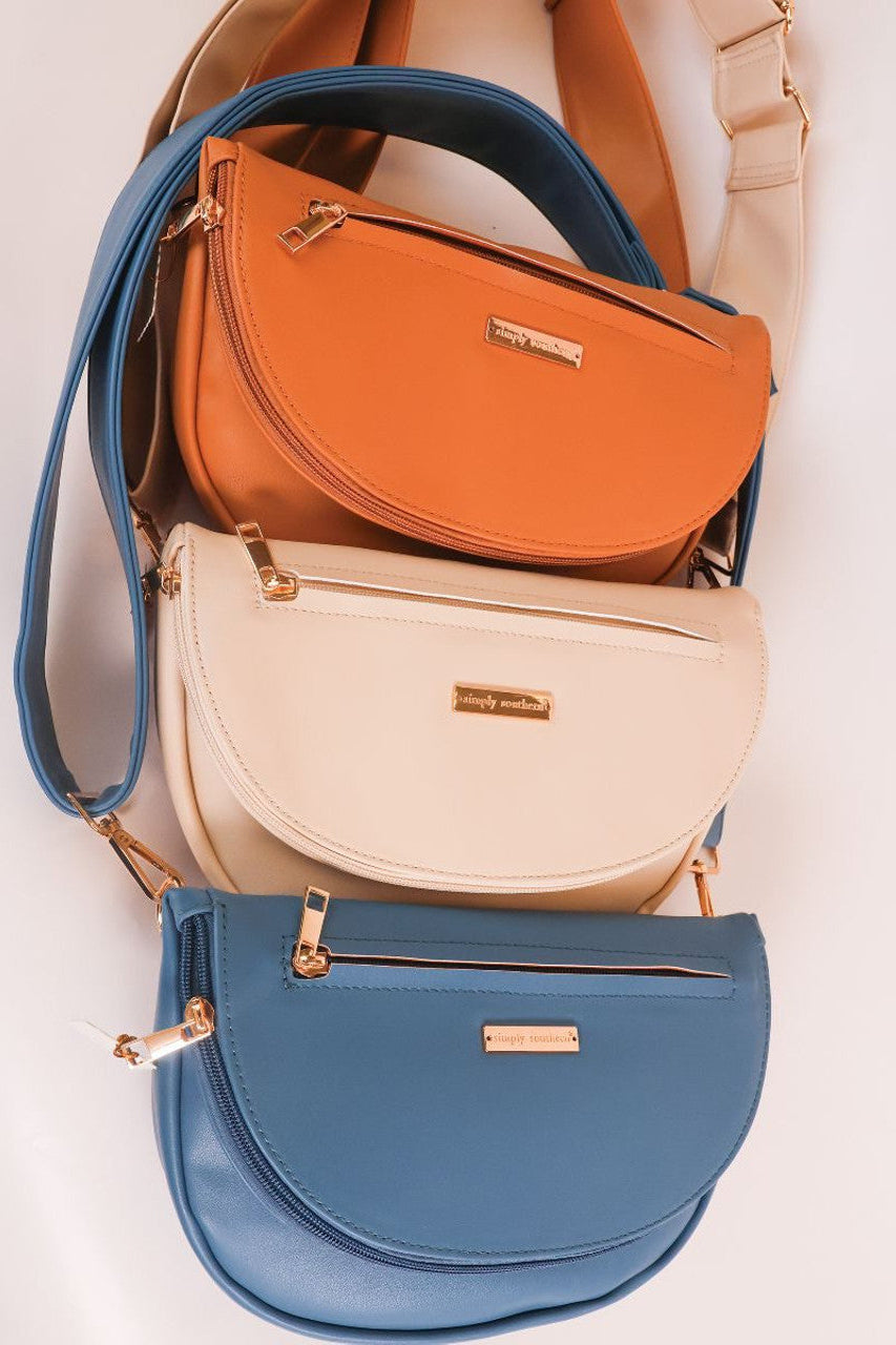 Simply Southern Faux Leather Crossbody