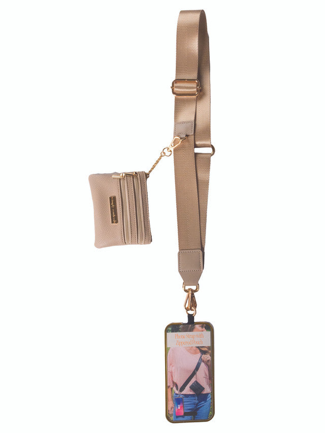 Simply Southern Thick Strap Phone Strap with Zipper Wallet