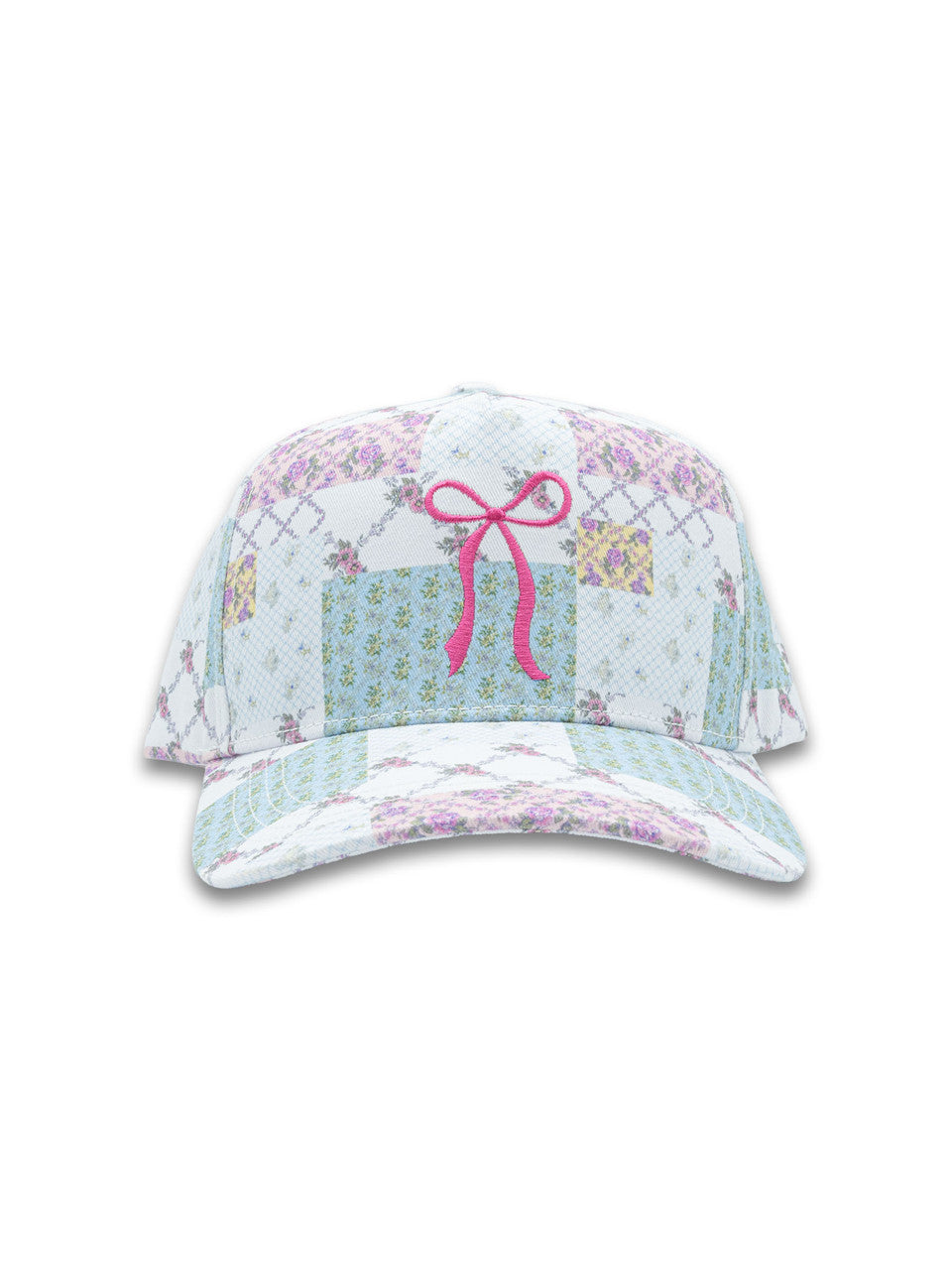 Simply Southern Hat- Trellis With Pink Bow