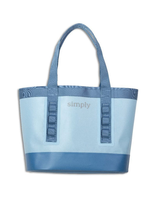 Simply Southern Tough Tote- Blue