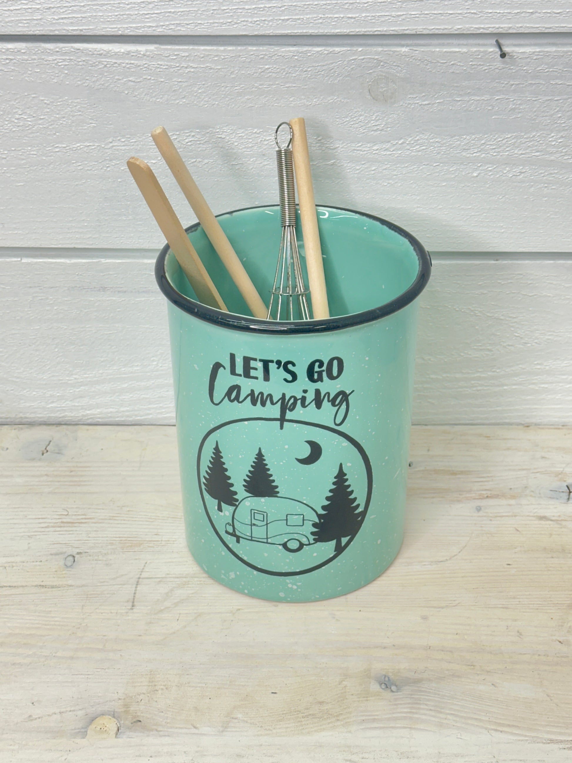 Let's Go Camping Utensil Holder