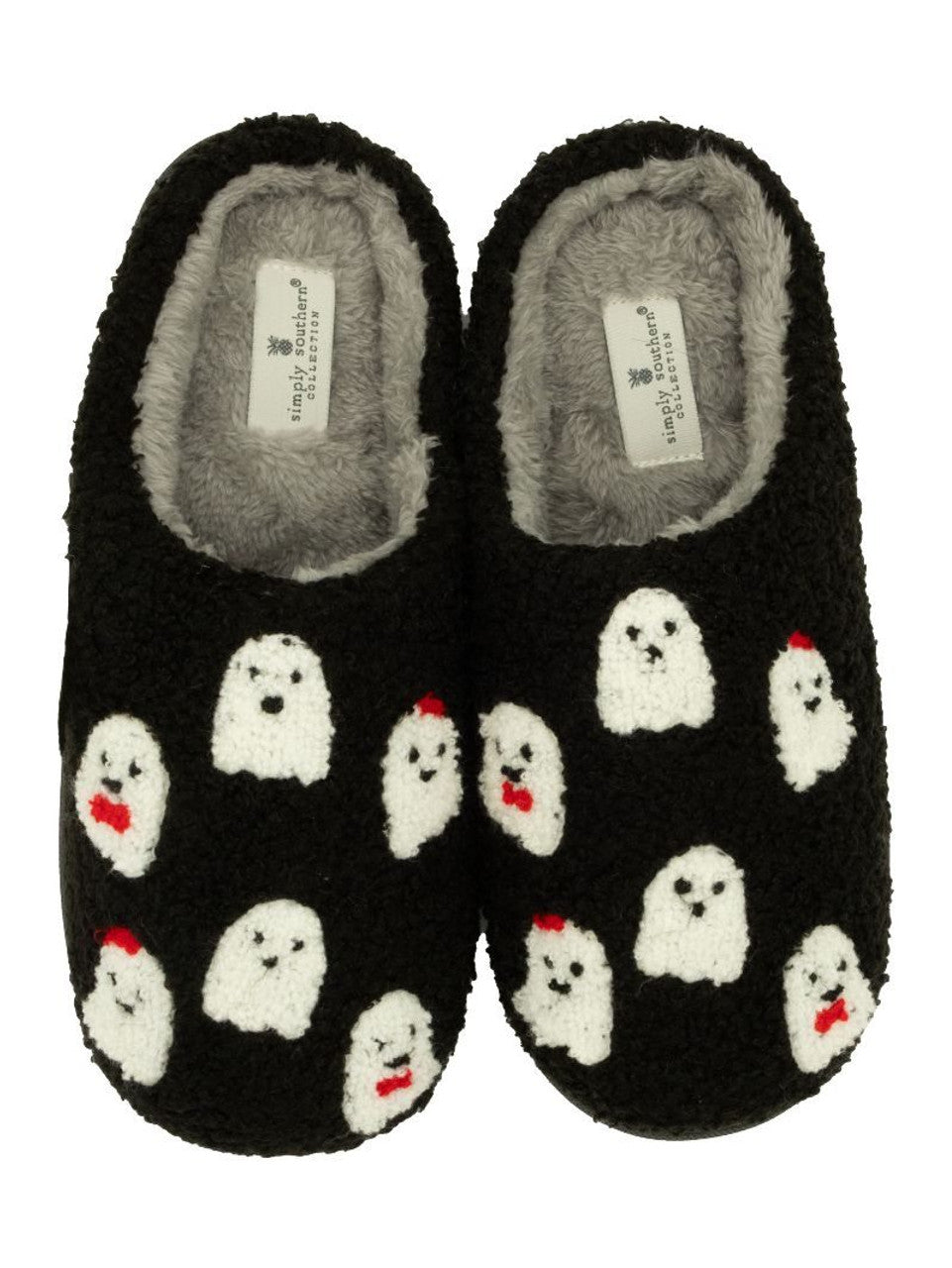 Simply Southern Black Ghost Slippers
