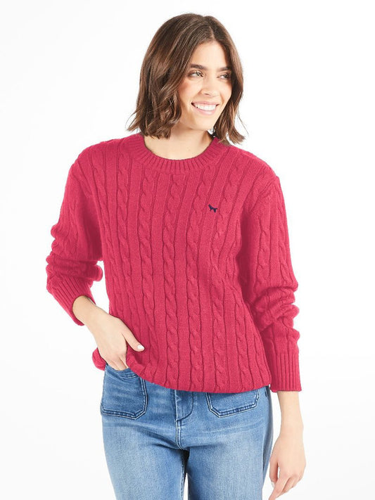 Simply Southern Salmon Pink Knit Sweater