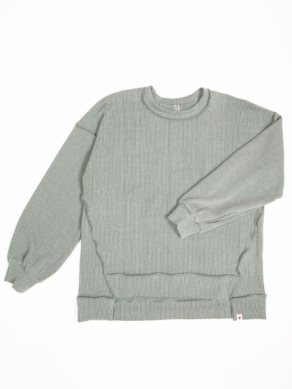 Simply Southern Oversized Knit Top- Jade