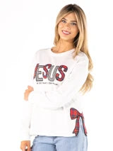 Simply Southern Long Sleeve Jesus With Bows Top