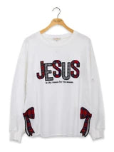 Simply Southern Long Sleeve Jesus With Bows Top