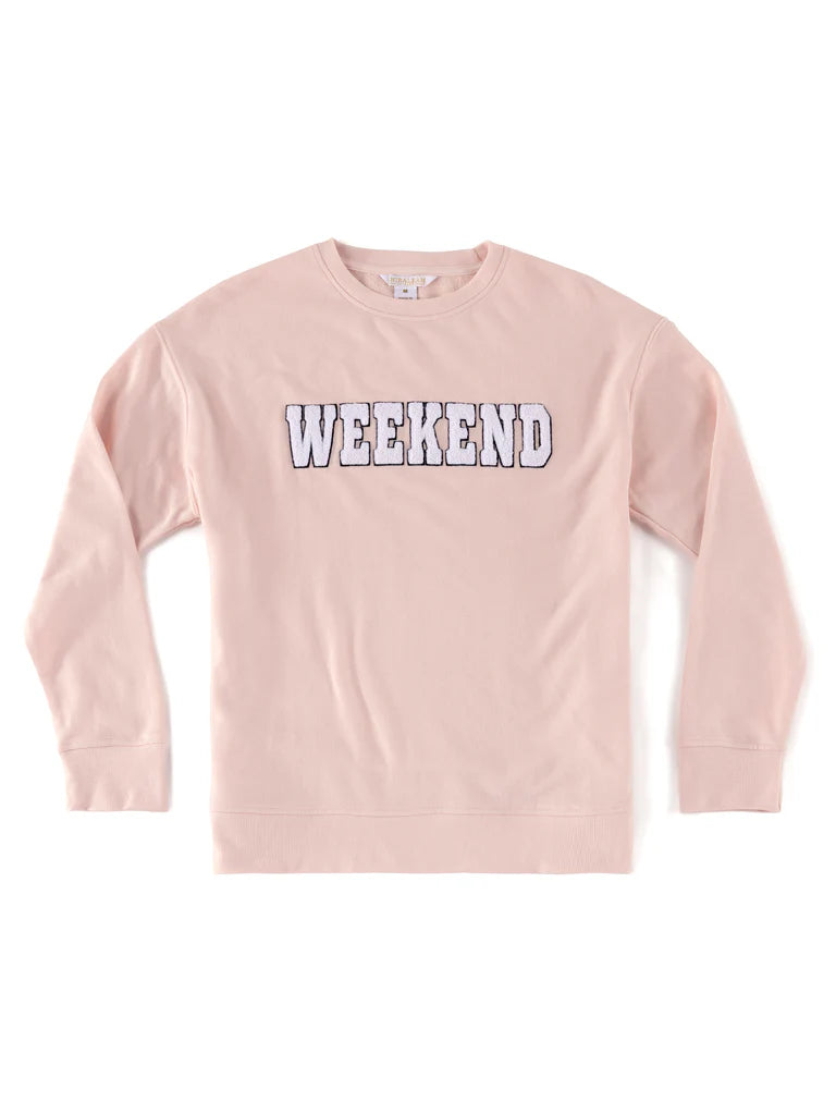 Blush "Weekend" Sweatshirt