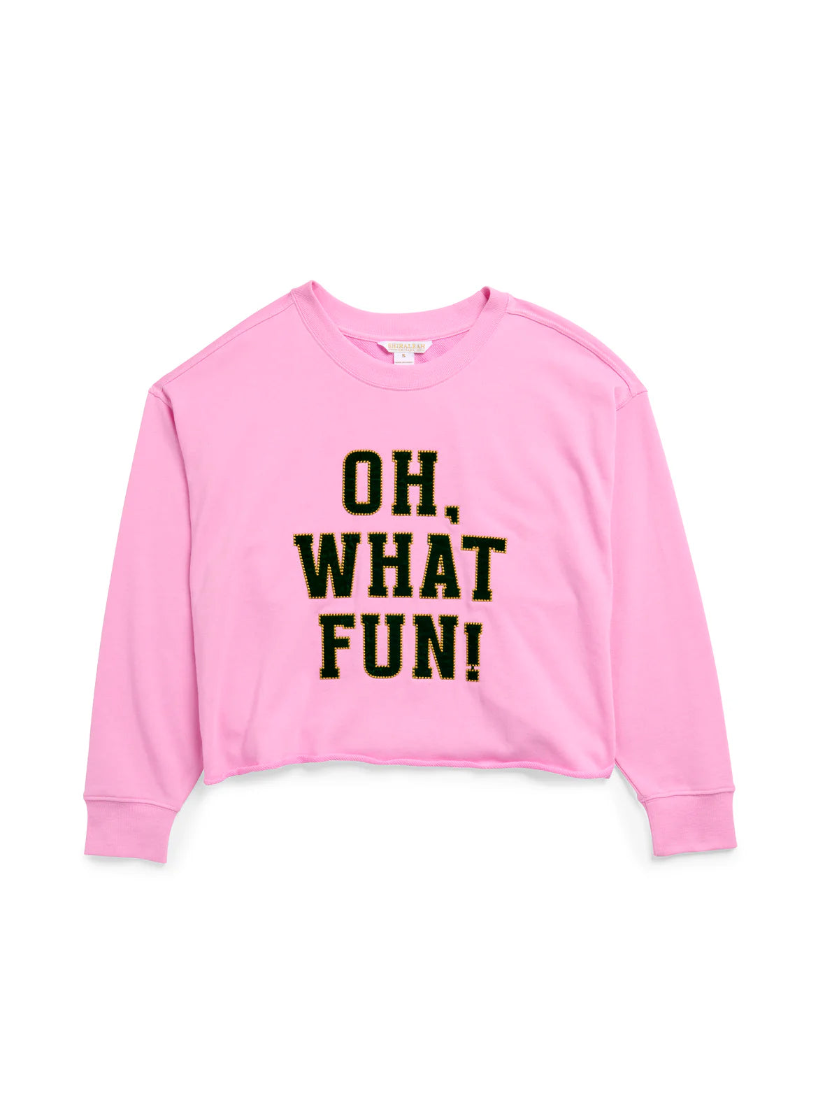 Candy Pink Oh What Fun Lounge Sweatshirt