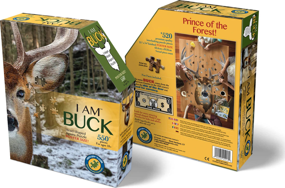 Madd Capp 550 Piece Jigsaw Puzzles- I Am Buck
