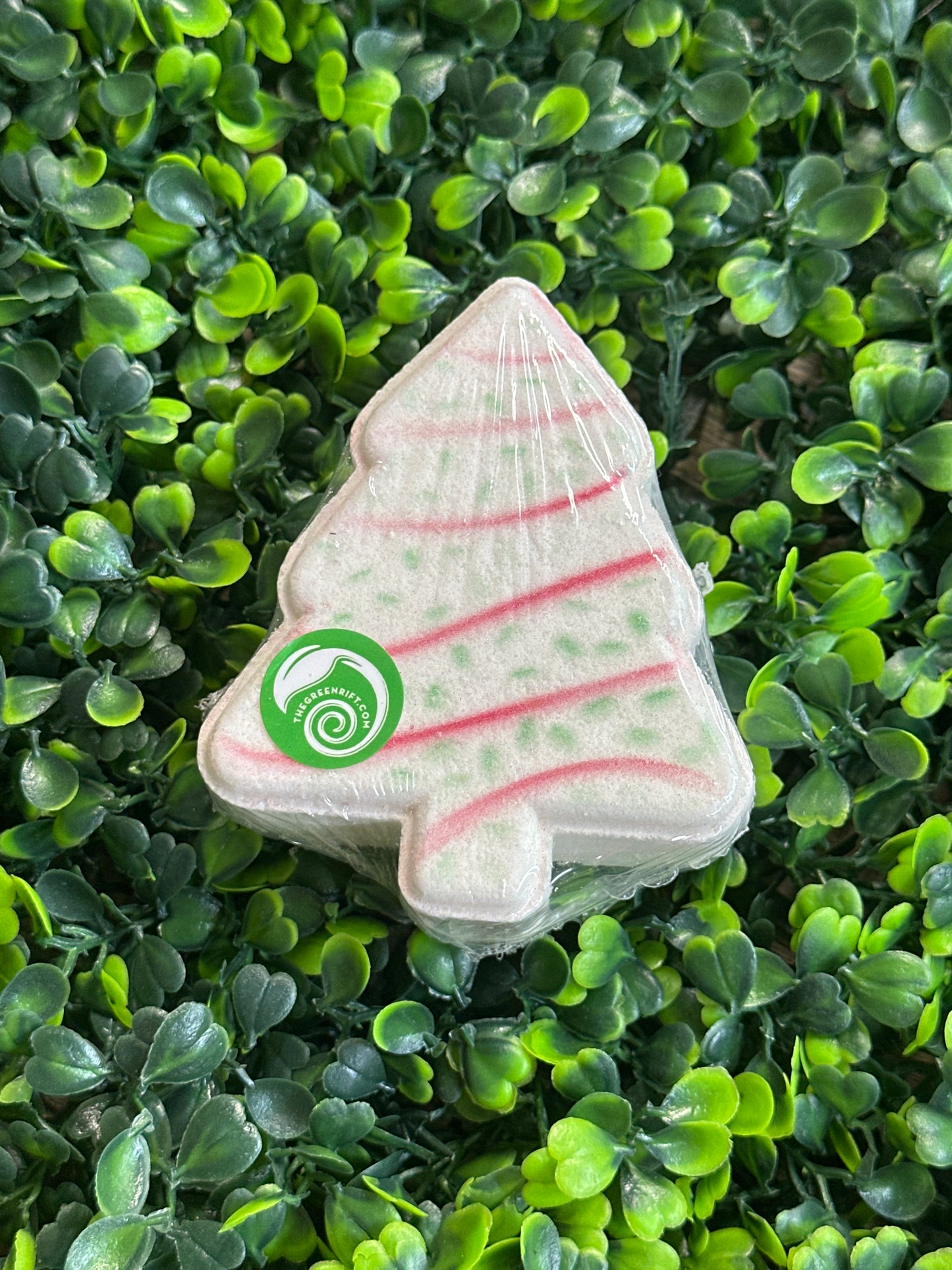 Christmas Tree Cake Bath Bomb