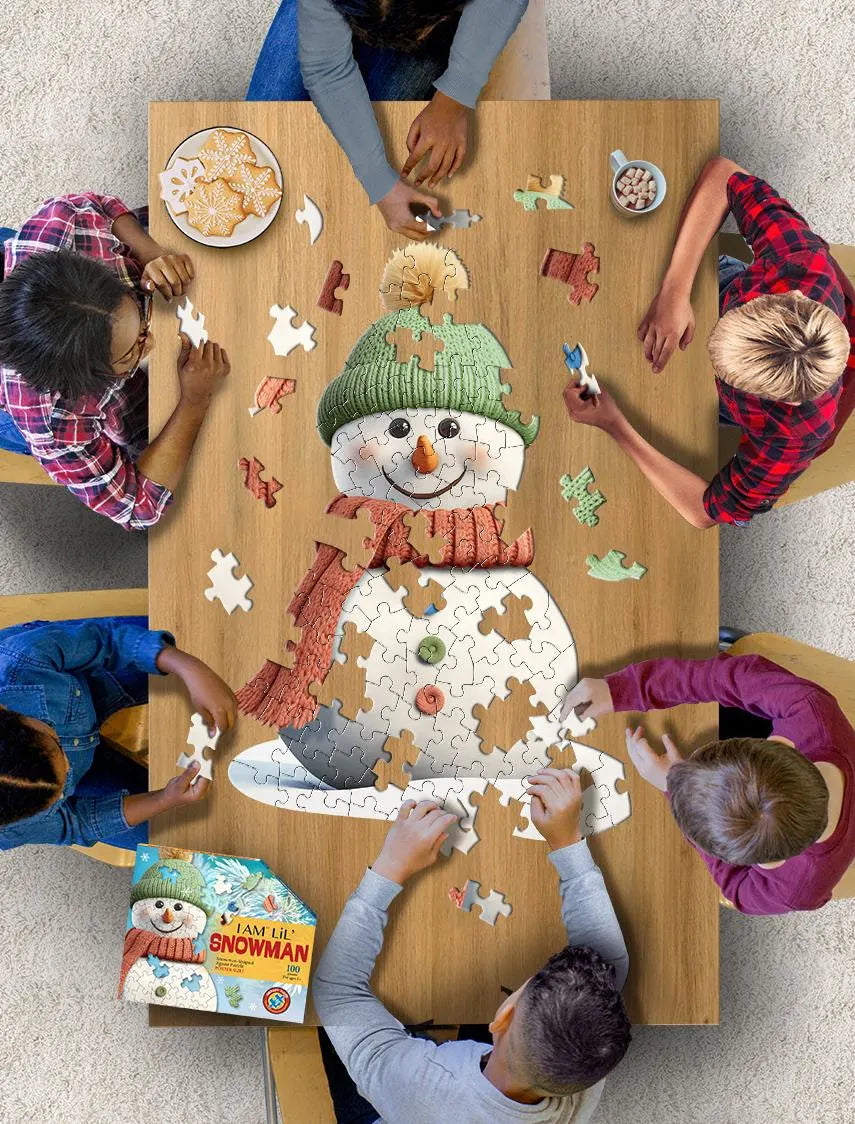 Madd Capp 100 Piece Jigsaw Puzzles- I Am Lil' Snowman