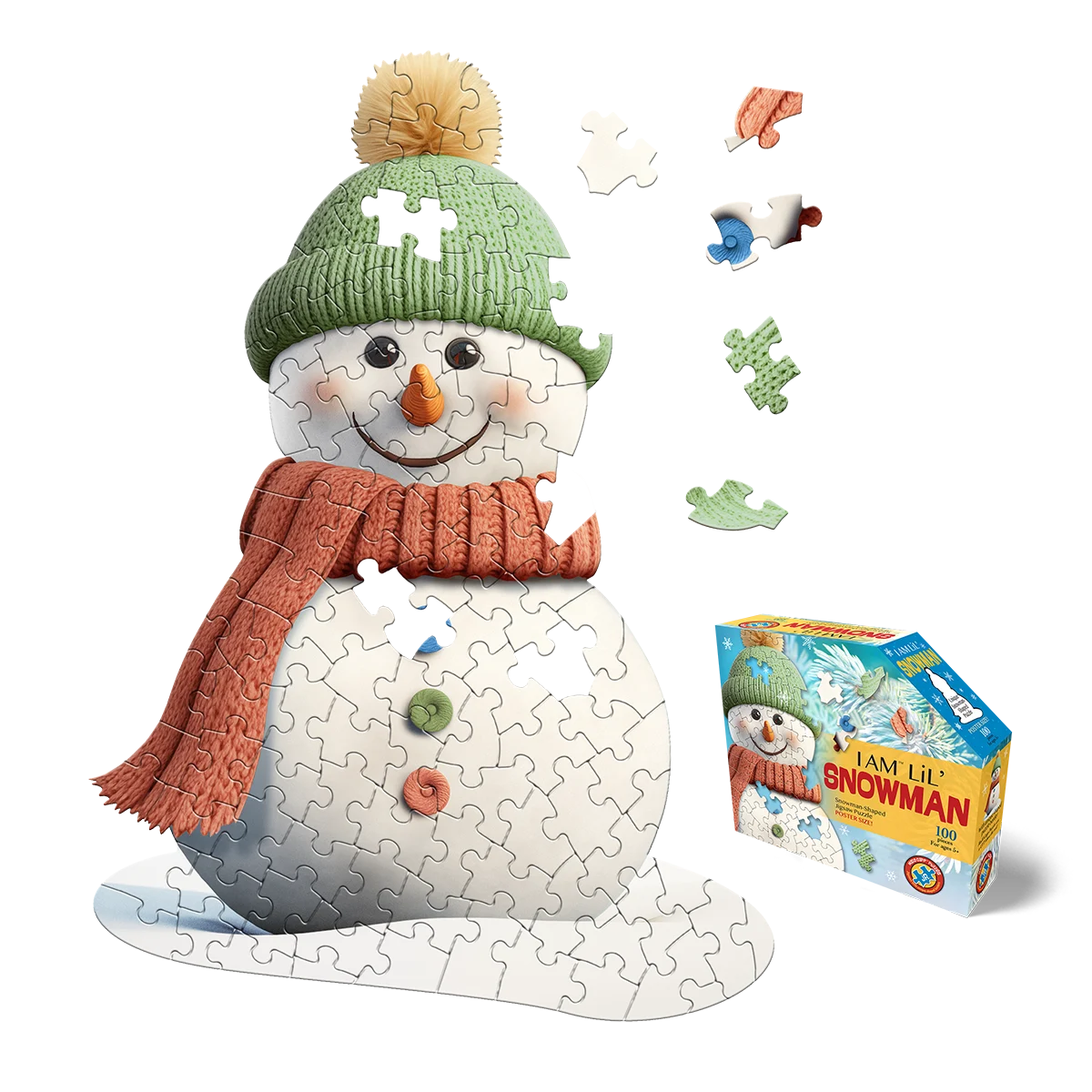 Madd Capp 100 Piece Jigsaw Puzzles- I Am Lil' Snowman