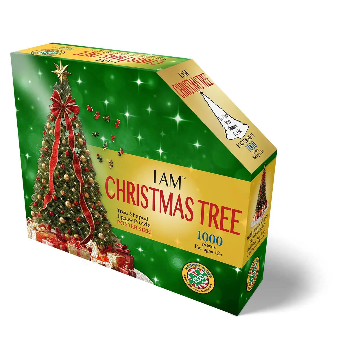 Madd Capp 1000 Piece Jigsaw Puzzles- I Am Christmas Tree
