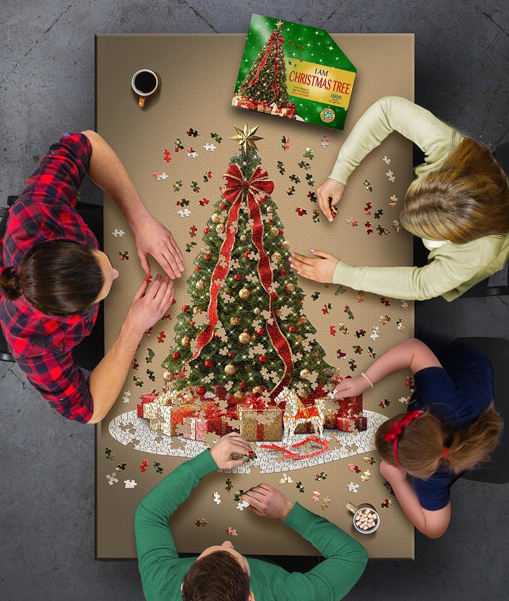 Madd Capp 1000 Piece Jigsaw Puzzles- I Am Christmas Tree
