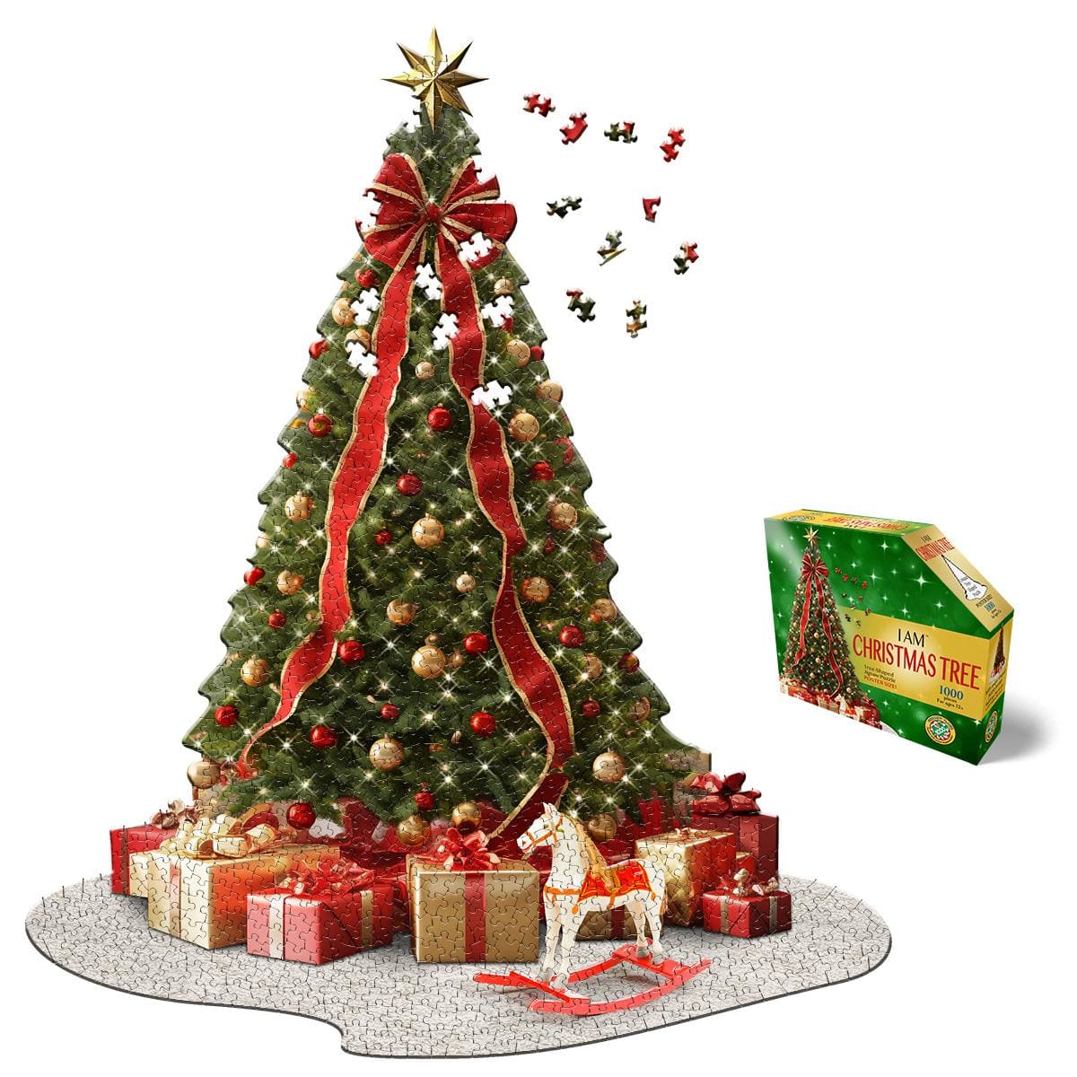 Madd Capp 1000 Piece Jigsaw Puzzles- I Am Christmas Tree