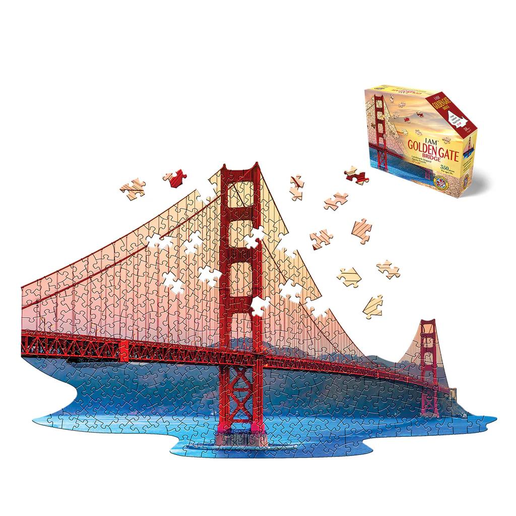 Madd Capp 300 Piece Jigsaw Puzzles- I Am Goldengate Bridge