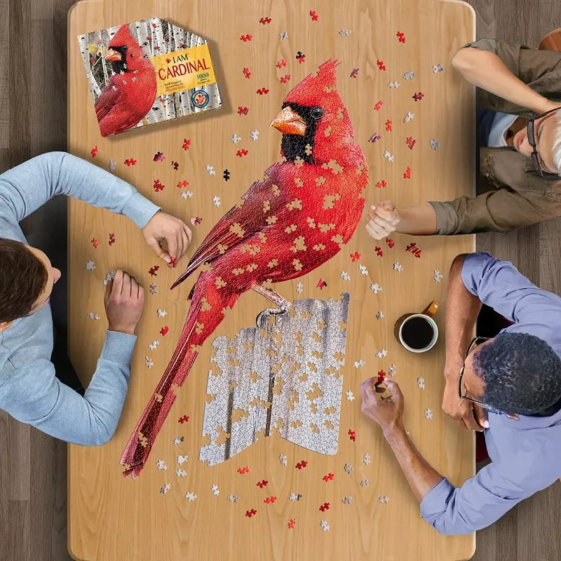 Madd Capp 1000 Piece Jigsaw Puzzles- I Am Cardinal