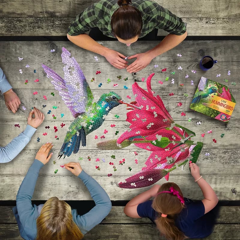 Madd Capp 1000 Piece Jigsaw Puzzles- I Am Hummingbird