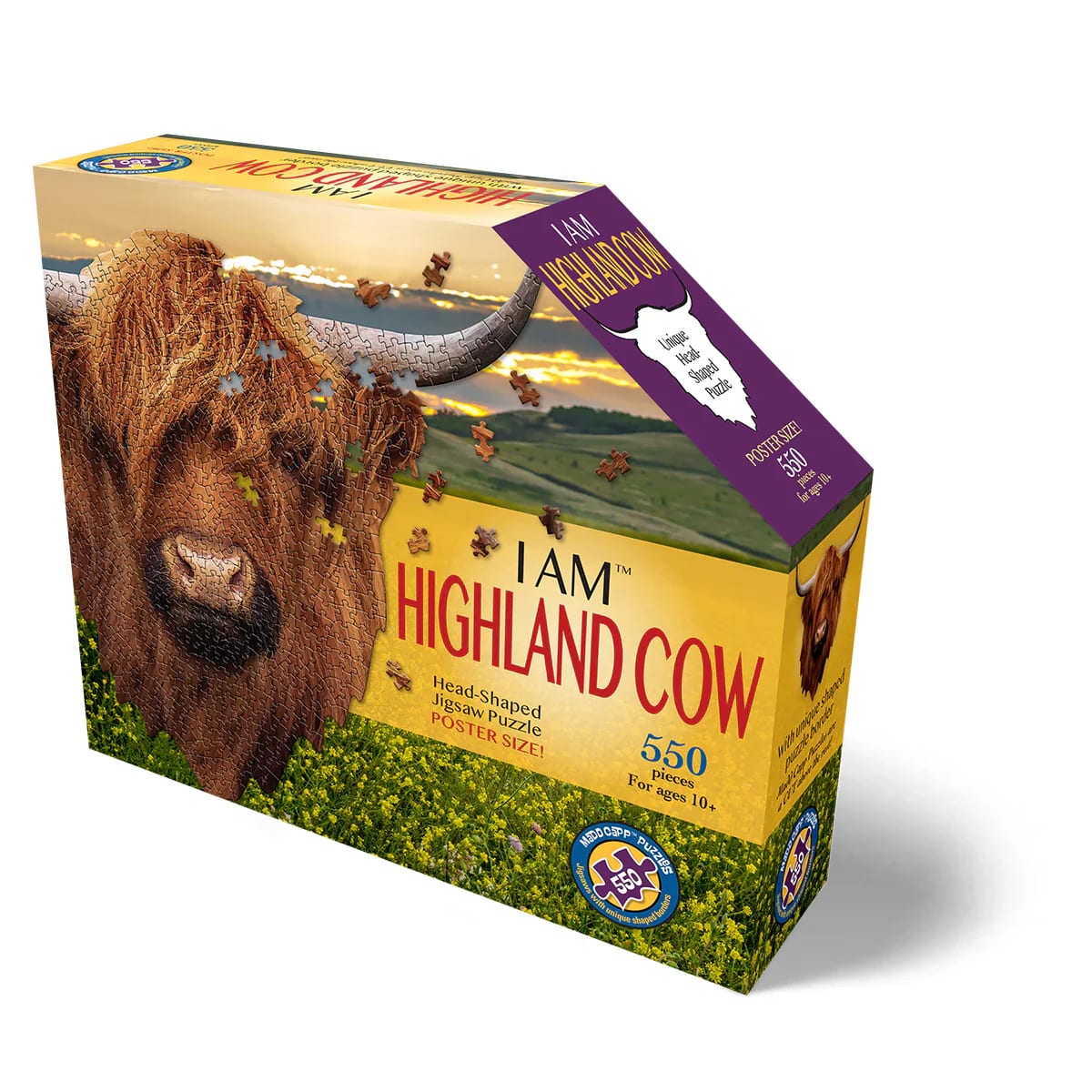 Madd Capp 550 Piece Jigsaw Puzzles- I Am Highland Cow