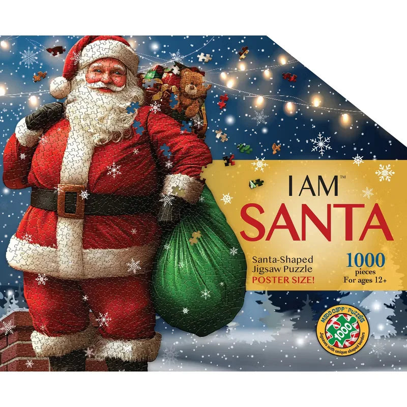 Madd Capp 1000 Piece Jigsaw Puzzles- I Am Santa