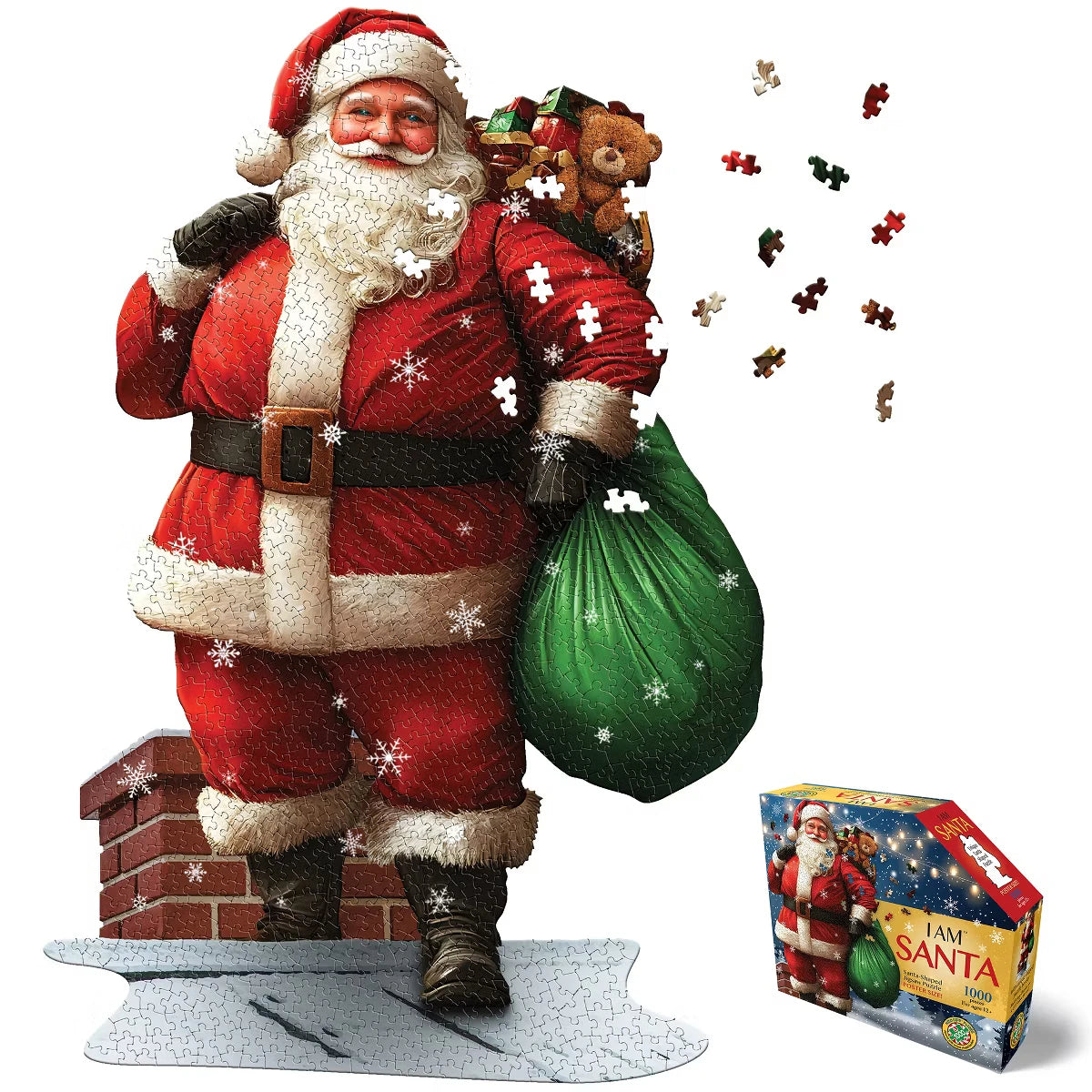 Madd Capp 1000 Piece Jigsaw Puzzles- I Am Santa