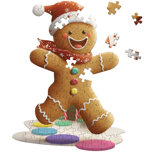 Madd Capp 100 Piece Jigsaw Puzzles- I Am Lil' Gingerbread Man