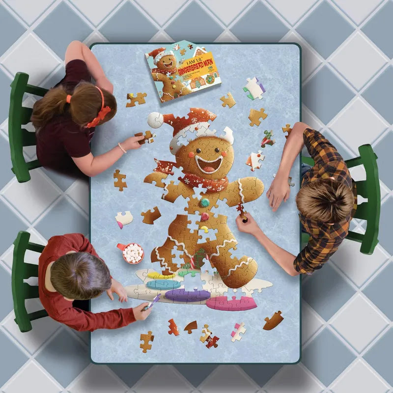 Madd Capp 100 Piece Jigsaw Puzzles- I Am Lil' Gingerbread Man