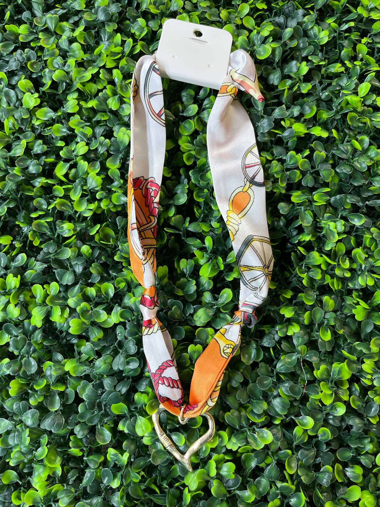 Silk Scarf Necklace
