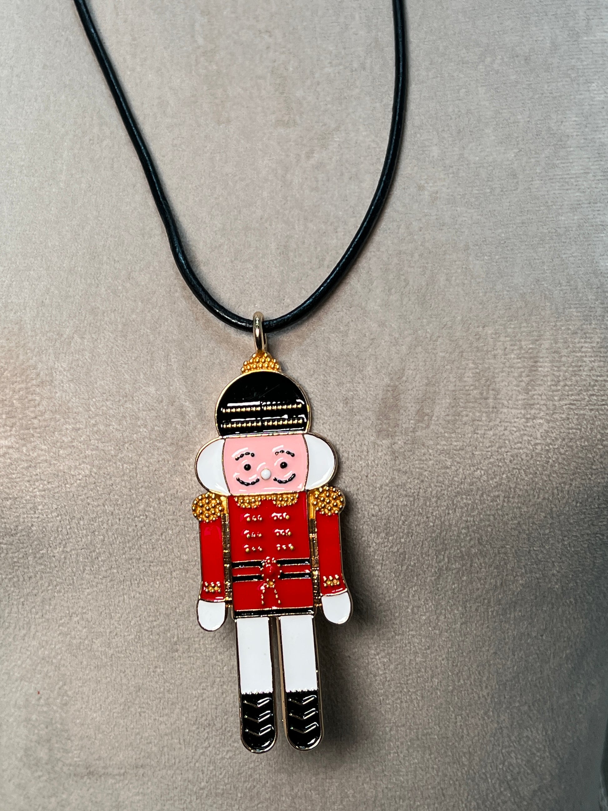 Nutcracker Enamel Necklace