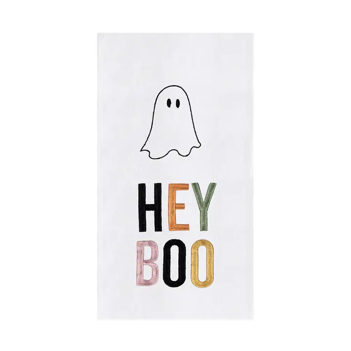 Halloween Hey Boo Ghost Kitchen Towel